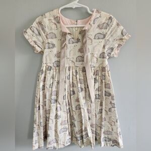 Pink Chicken Easter Rabbit Dress